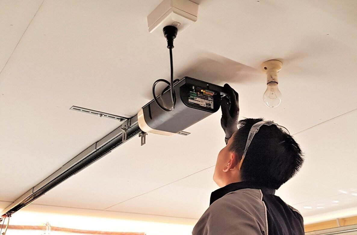 garage door opener replacement.