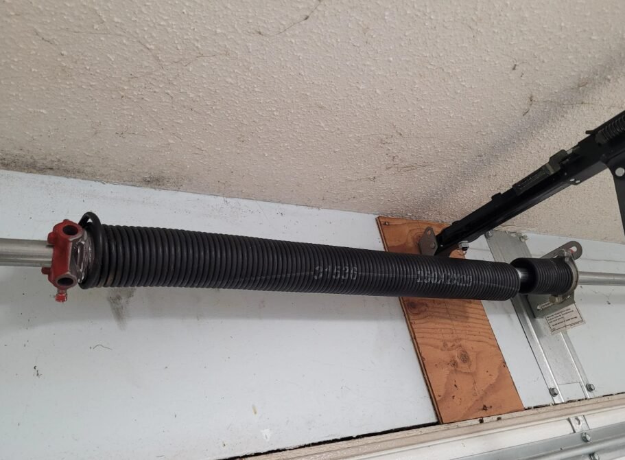 garage door spring replacement.
